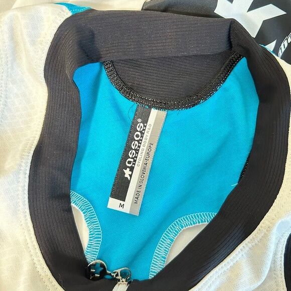 Assos NS Super Leggera Sleeveless Cycling Bike Jersey Womens M Vest White ZIp - Picture 8 of 8